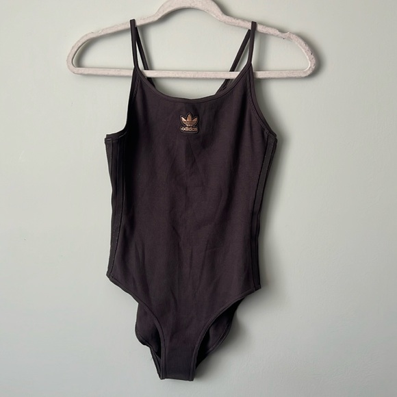 ADIDAS ORIGINALS GLITTER 3 STRIPE BODYSUIT - Picture 2 of 7